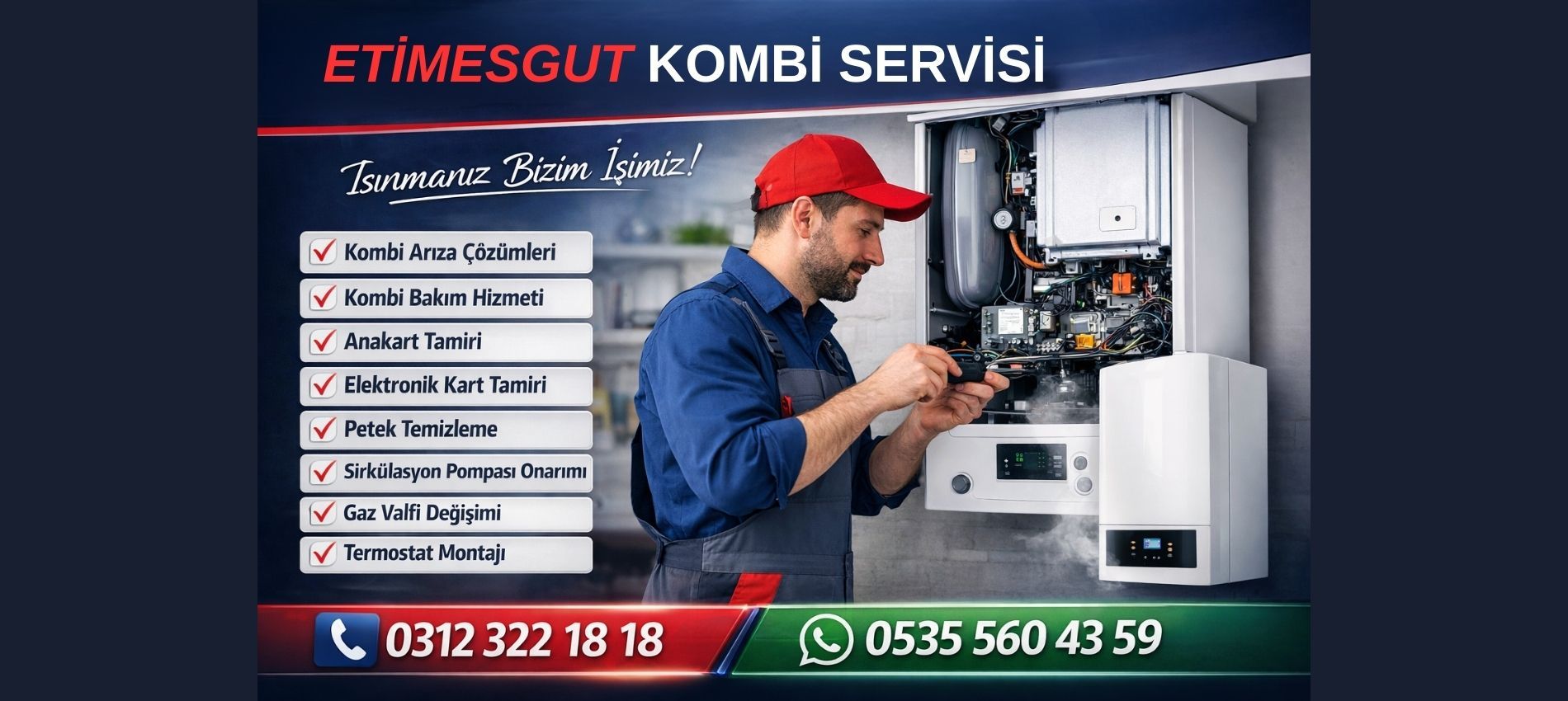 Etimesgut Kombi Servisi 